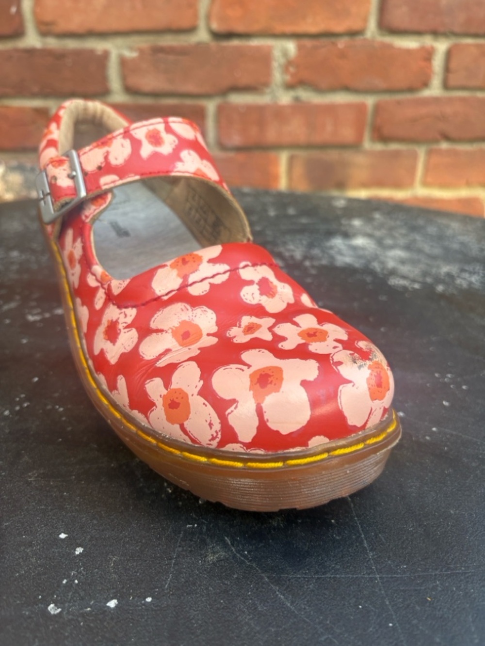 Dr. Martens Women’s Tan and Black Leather Insole Label size 8 L/ 8 M - Picture 6 of 11
